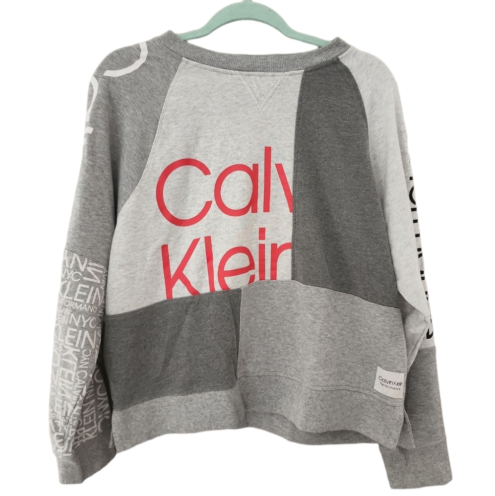 Calvin Klein Performance Patchwork Crewneck